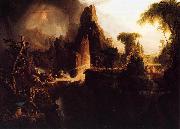 Thomas Cole Expulsion from Garden of Eden Spain oil painting artist